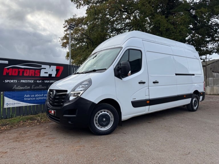  Vauxhall Movano 2.3 Turbo D 135ps H3 L3 VAN+LOADING RAMP!+WINCH!+AIR Diesel