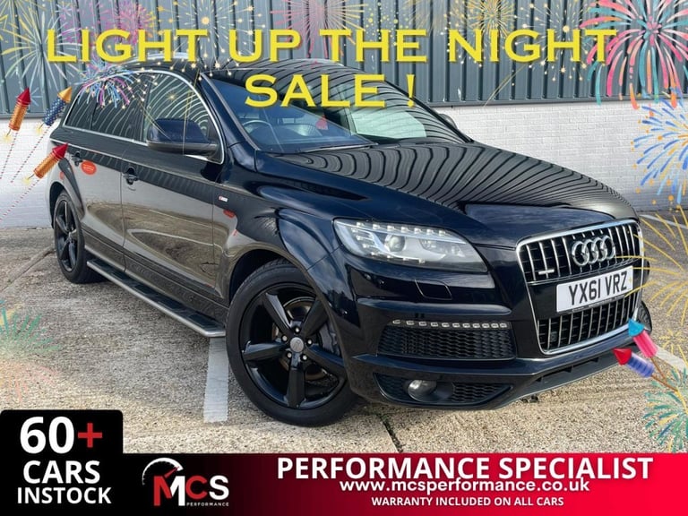2011 Audi Q7 3.0 TDI V6 S line SUV 5dr Diesel Tiptronic quattro Euro 5 (s/s) (245 ps) ESTATE Dies...