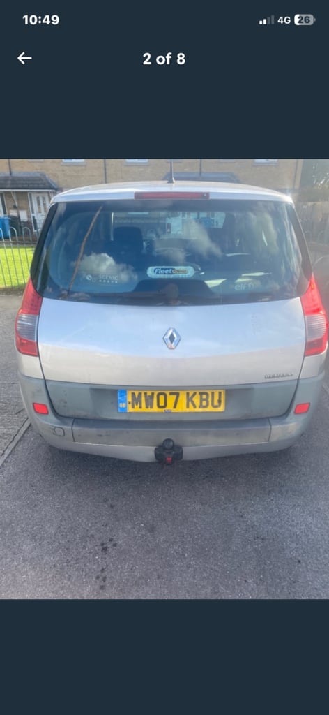 Renault, SCENIC, MPV, 2007, Manual, 1598 (cc), 5 doors