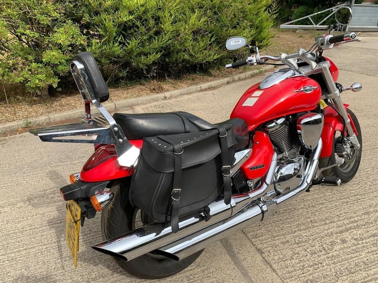 2015 15 SUZUKI VZ 800 L4 INTRUDER RED VZ800 VL800 XVS CLASSIC CUSTOM CRUISER 6k