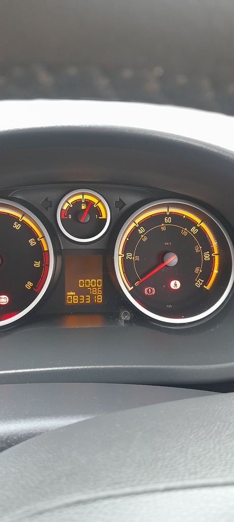 11 plate corsa 1.2 with only 83k 