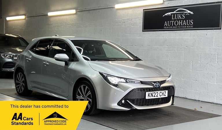 2022 Toyota Corolla 1.8 VVT-h Design CVT Euro 6 (s/s) 5dr HATCHBACK Petrol/Electric Hybrid Automatic