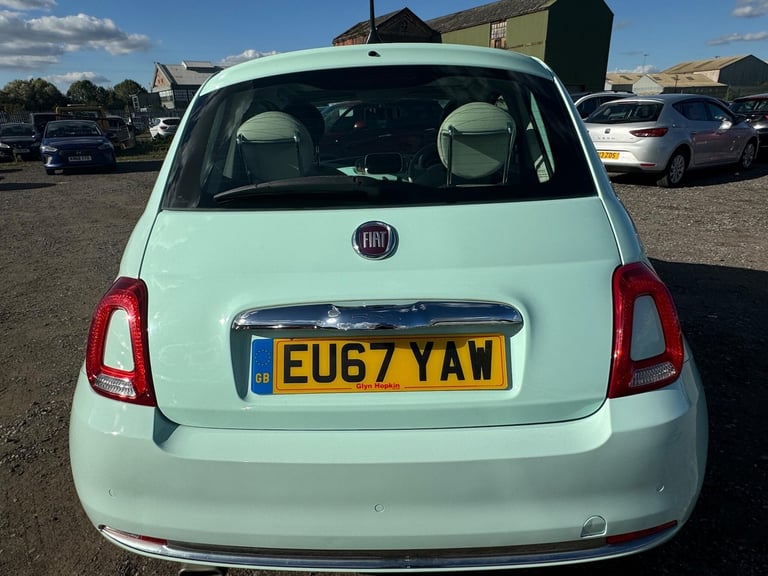 2017 Fiat 500 1.2 Lounge 3dr HATCHBACK PETROL Manual