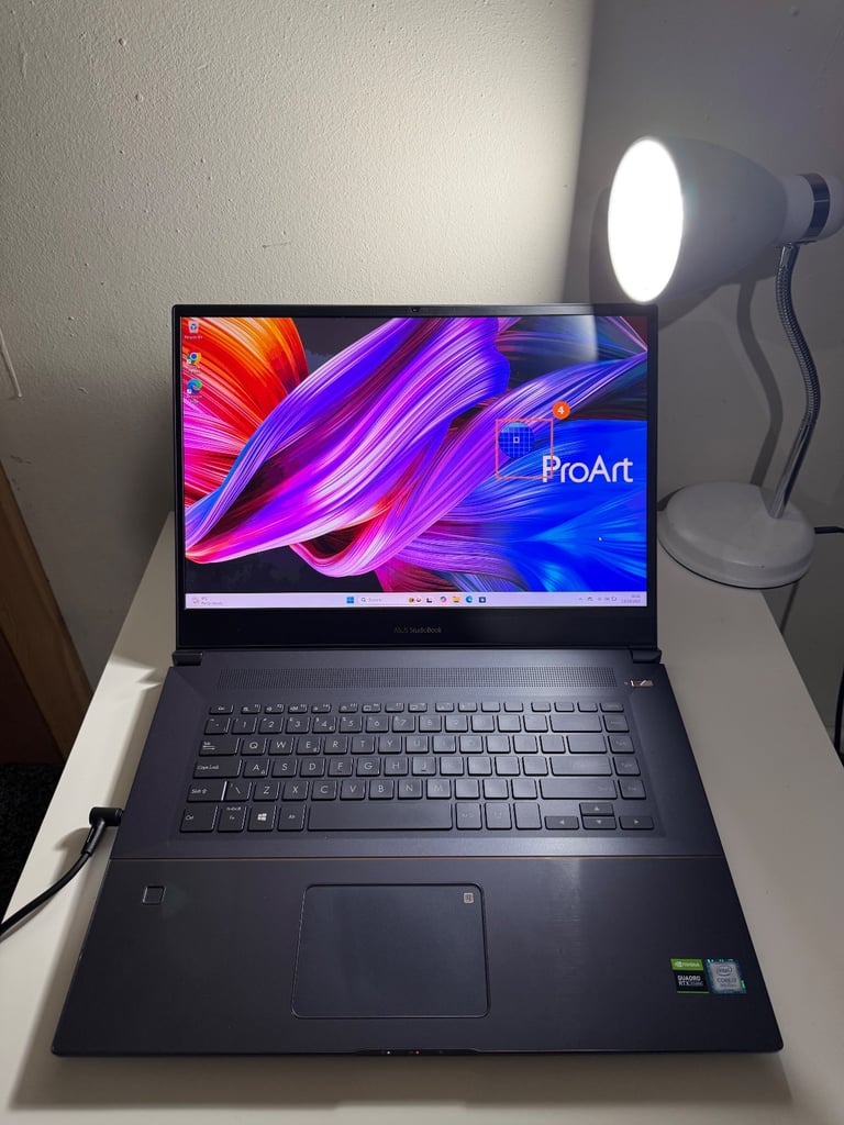 image for Asus Pro Art StudioBook W700G3T Intel i7 9750H 4.5ghz,32gb ram,1.5TB nvme,Nvidia Rtx Quadro 3000 6gb