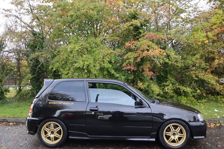1999 Toyota Starlet GLANZA V 1.3 TURBO RECARO 3DR  Hatchback Petrol Manual