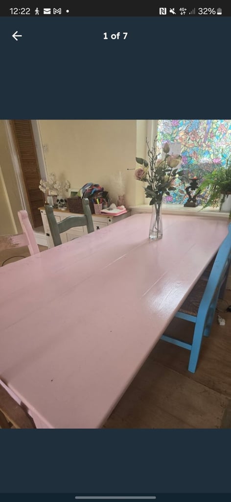 Large farmhouse table