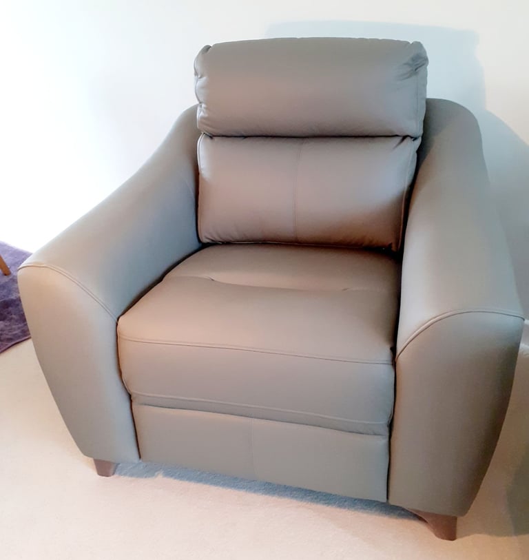 Armchair BRAND NEW By GPlan, power recline. Leather