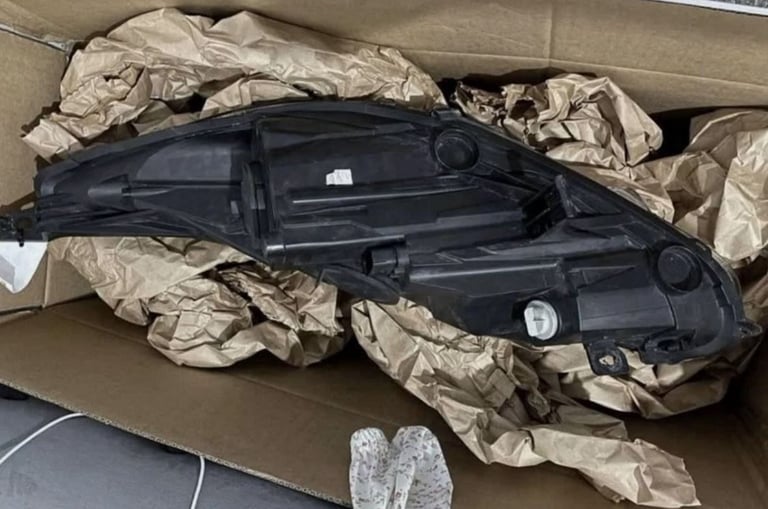 HEADLIGHT FORD FIESTA MK7 FL (B299) 2012 TO 2017 DRIVERS SIDE Headlamp