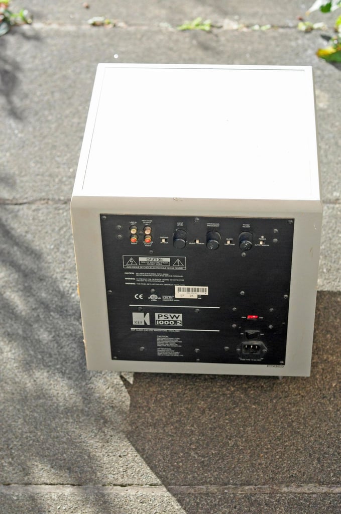 KEF powered sub woofer