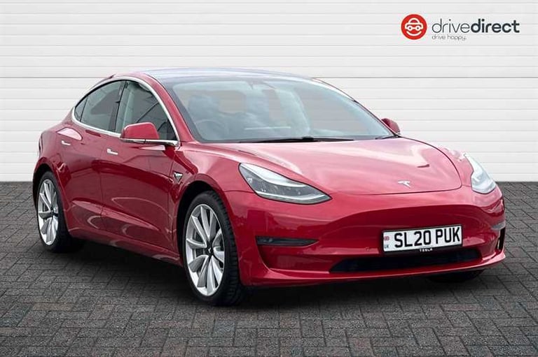 2020 Tesla Model 3 (Dual Motor) Long Range Saloon 4dr Electric Auto 4WDE (346 ps) Saloon Electric...