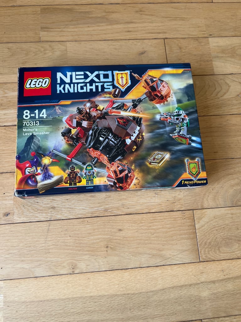 Lego 70313 Nexus Knights Moltor’s Lava Smasher - used