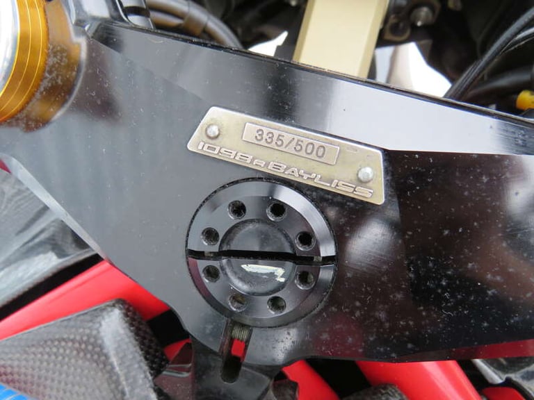 2010 Ducati 1098 1098R Troy Bayliss PETROL Manual