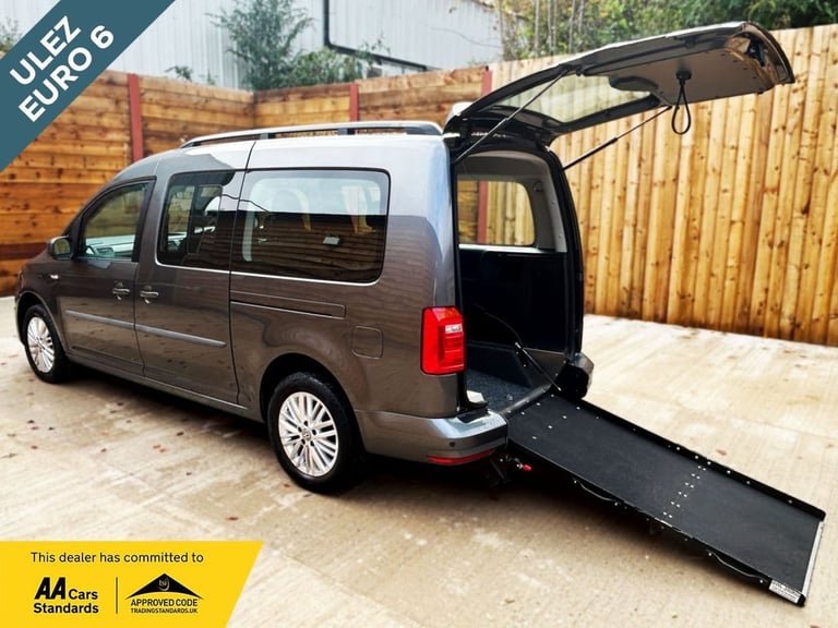 2020 Volkswagen Caddy Maxi Life 5 Seat Auto Wheelchair Accessible Disabled Access Vehicle WAV MPV...