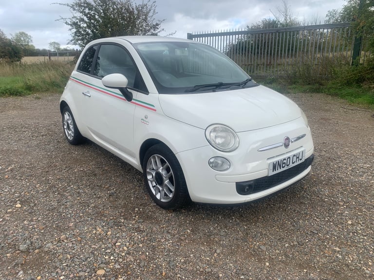 Fiat, 500, Hatchback, 2010, Manual, 1242 (cc), 3 doors