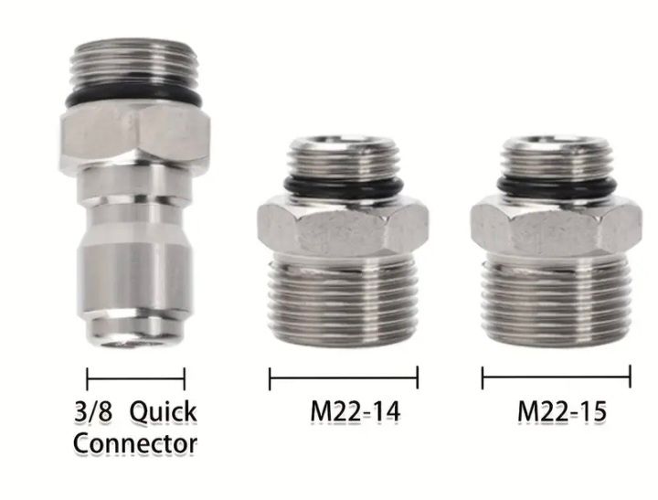 5000 psi 345 bar Nilfisk short Pressure Washer Gun swivel 1/4″ QUICK connect new