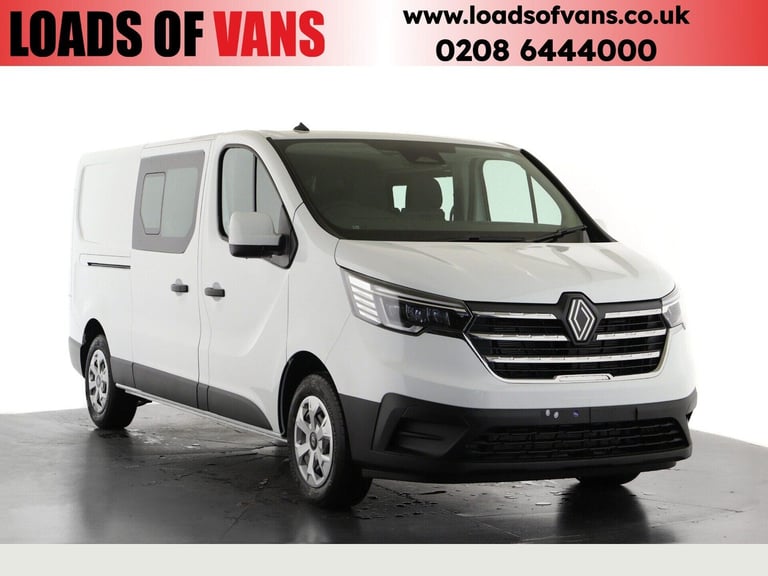 2025 Renault Trafic LL30 Blue dCi 130 Advance [Safety] Crew Van WINDOW VAN Diesel Manual