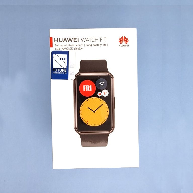 image for Huawei Smart Watch Fitness Smartwatch Black Android IOS Model Tia B09 - BRAND NEW
