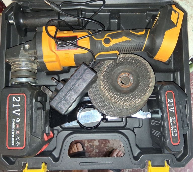image for 4.5"125mm Cordless Angle Grinder  