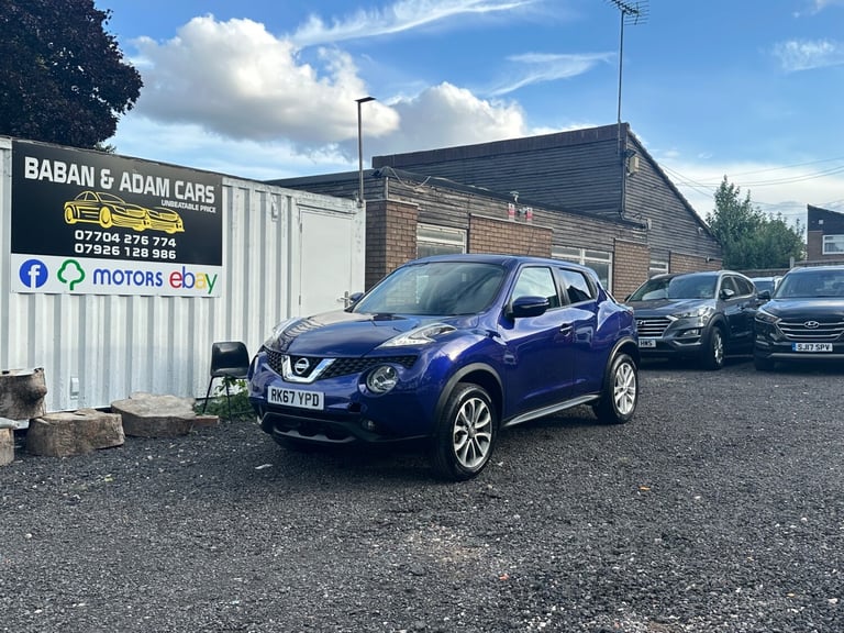 2017 Nissan Juke 1.6 Acenta 5dr Xtronic HATCHBACK Petrol Automatic