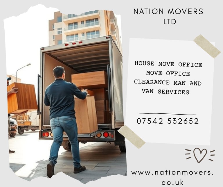 image for HOUSE OFFICE CLEARANCE RUBBISH REMOVALS MAN AND VAN HIRE FURNITURE PIANO MOVERS UK WIDE