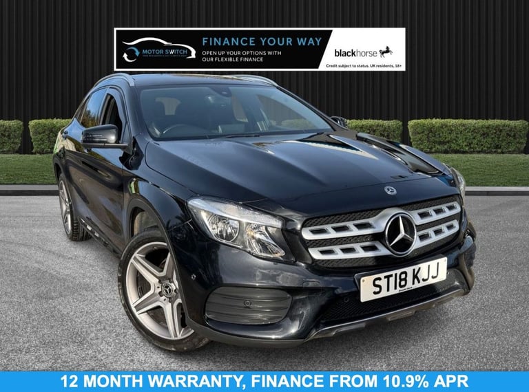 2018 18 MERCEDES-BENZ GLA 1.6 GLA200 AMG LINE (EXECUTIVE) SUV 5DR PETROL MANUAL 