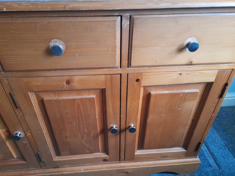 Solid Wood Sideboard