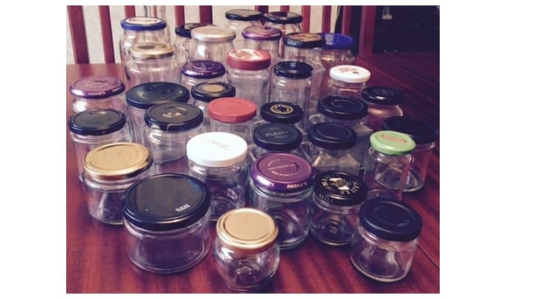 image for 20 JAM JARS FOR £2