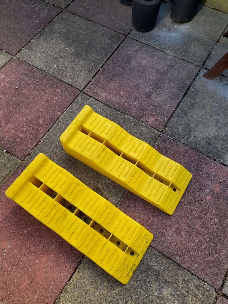 A Pair of Ramps for Camper/ Caravan