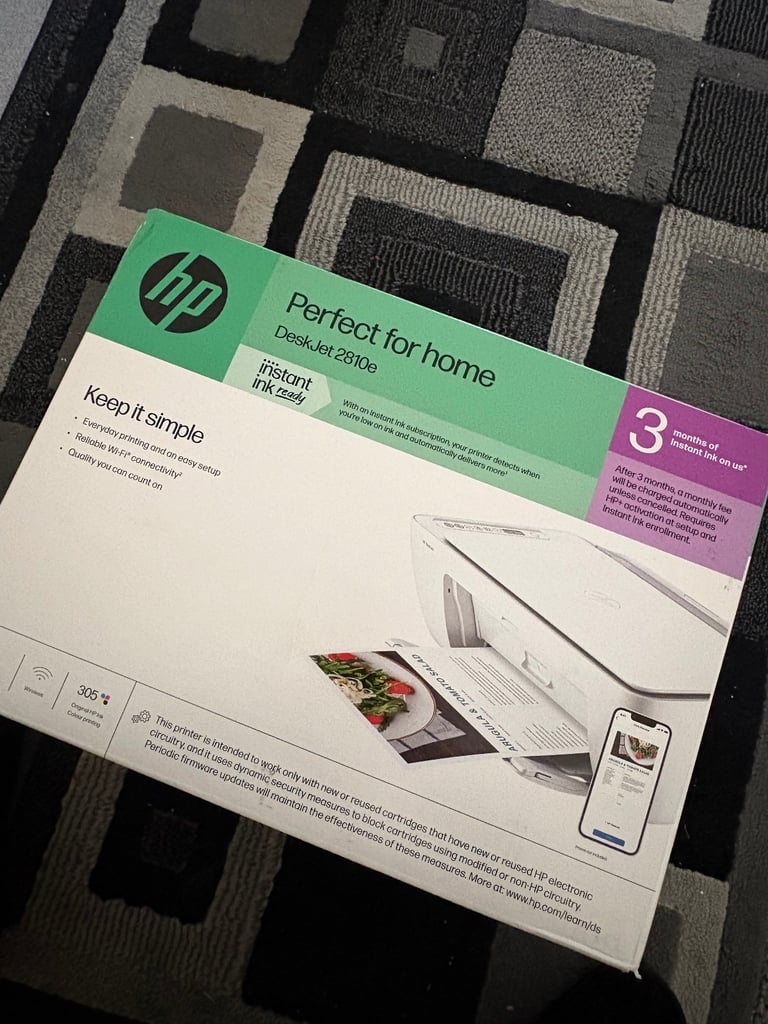 image for HP DeskJet2810e Printer 