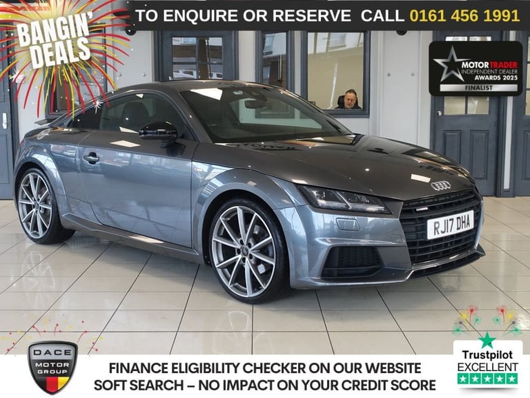 2017 Audi TT 2.0 TFSI Black Edition Coupe 3dr Petrol S Tronic quattro Euro 6 (s/s) (230  Coupe Pe...