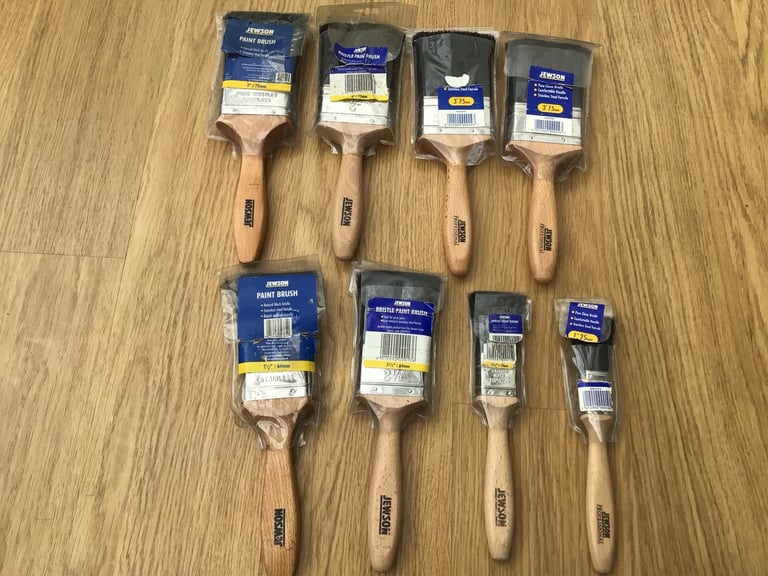 image for 8 Jewson Paint Brushes  All New  In Different Sizes see Photo 