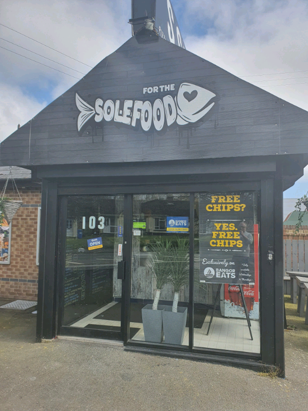 For the sole food fish and chip shop