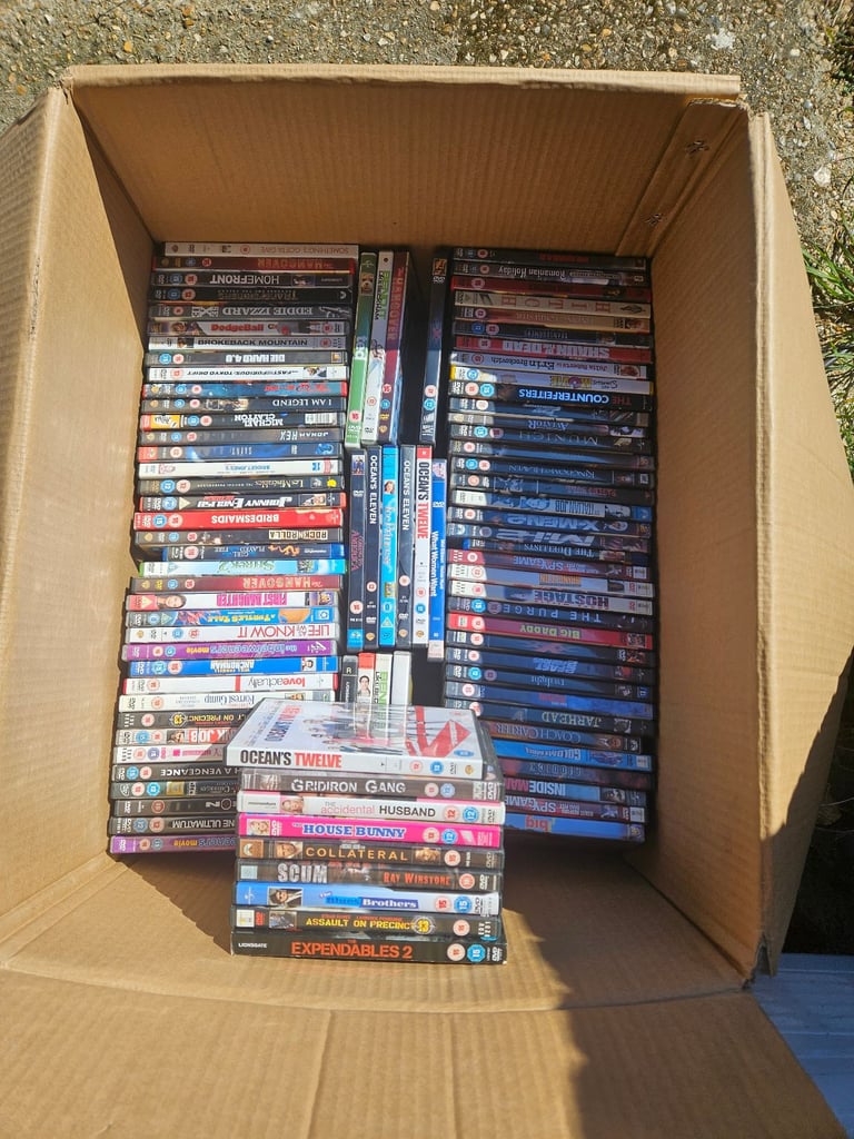 image for Large box of dvds