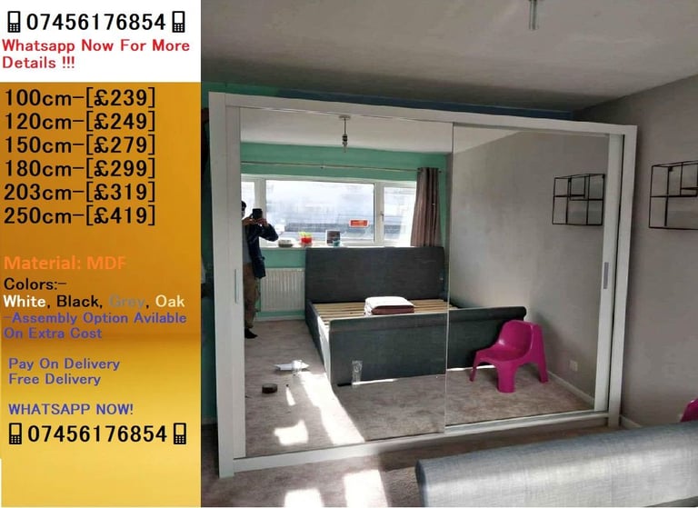 image for Must Avail This Offer -(Brand_New) Chicago Wardrobe ! Berlin Wardrobes Available