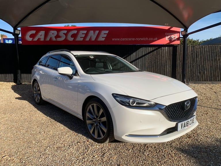 image for 2018 Mazda Mazda6 2.2 SKYACTIV-D Sport Nav+ Tourer Euro 6 (s/s) 5dr ESTATE Diesel Manual