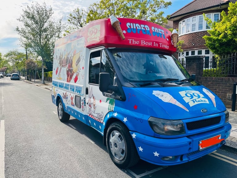 Ice cream van Whitby Morrison