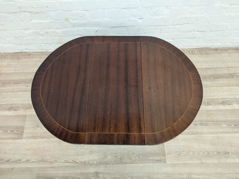 Reproduction mahogany Sutherland table 