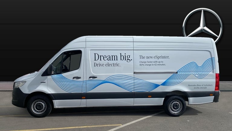 2025 Mercedes-Benz Sprinter 100kW 113kWh Pro Van Auto PANEL VAN ELECTRIC Automatic