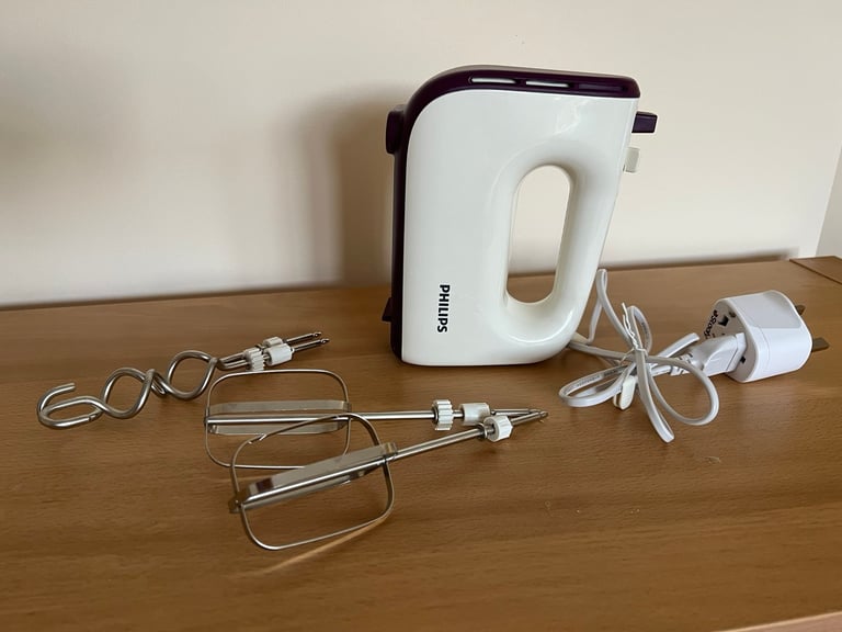 Philips HR3740/00 Mixer with 5 speeds and Turbo, Stainless Steel Hooks | in  Canterbury, Kent | Gumtree