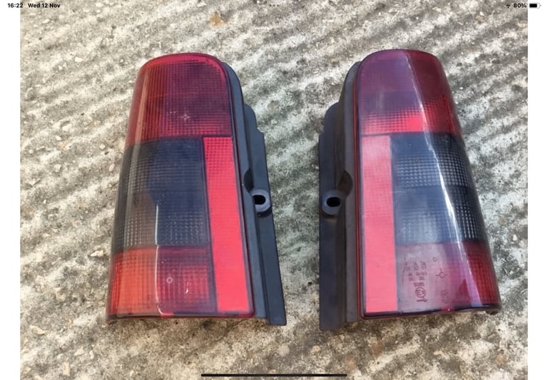 image for Citroen Berlingo van tail lights rear brake 