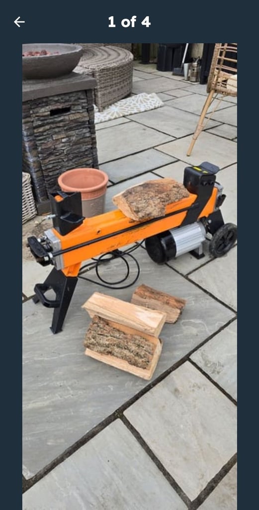 Log splitter electric 