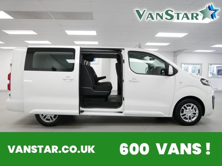 2021 VAUXHALL VIVARO 3100 2.0 D 120 BHP L2 SPORTIVE  CREWCAB 6 SEATER ( SAT NAV