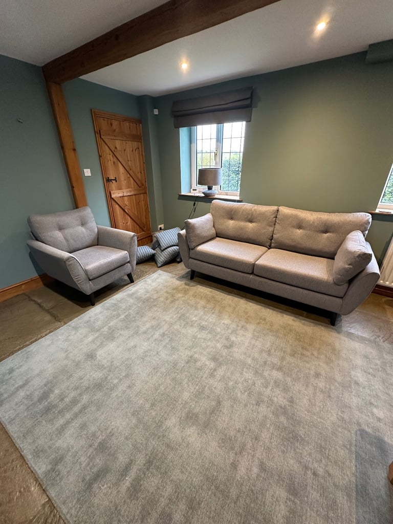 M&S Grey Sofa Set 🛋️ DELIVERY AVAILABLE