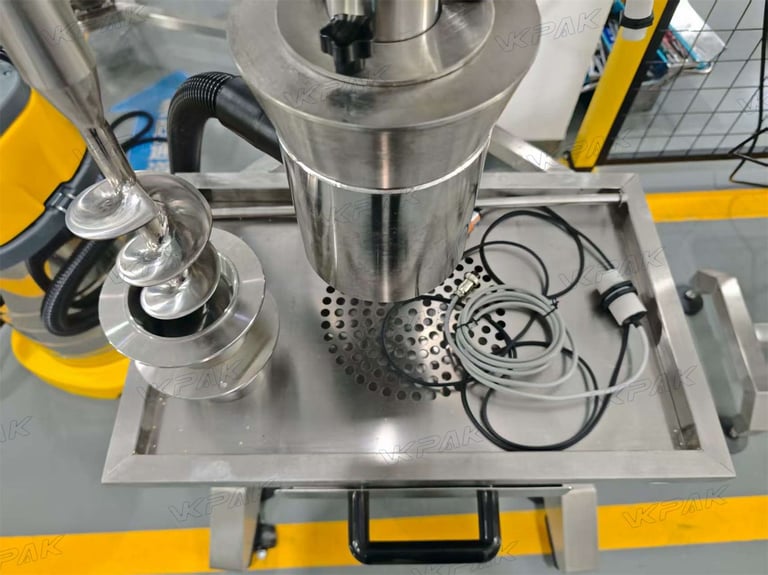 Semi-Automatic Powder Filling Machine For Coffee Powder, Protein Powder