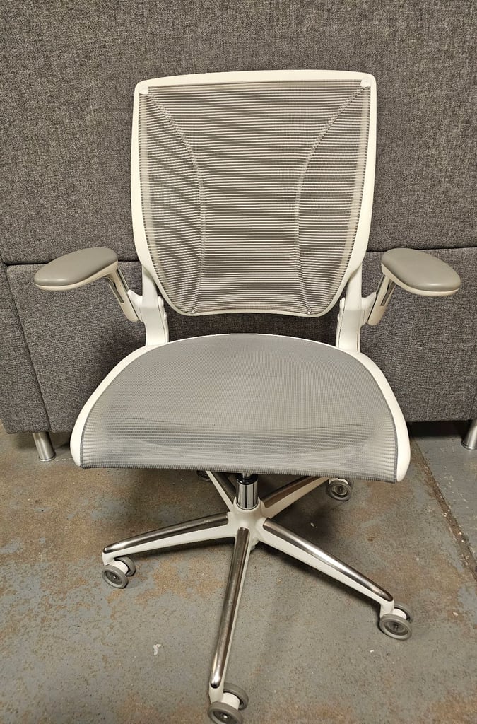 image for HUMANSCALE Diffrient World Office Task Chair White 