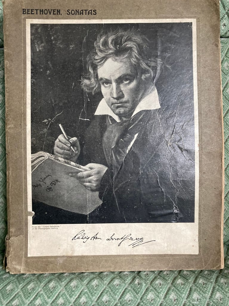 image for 1916 Version  of Beethoven Sonatas