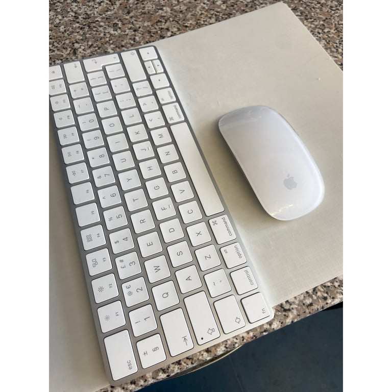 Apple Magic Keyboard and mouse