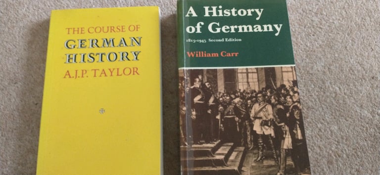 2 German History Books
The Course Of German History A.P.J Taylor
A Hi