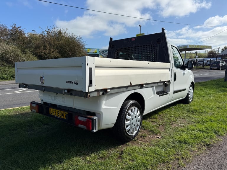 2012 Fiat Doblo 1.3 Multijet 16V Work Up Dropside JUST 77k NO VAT PICK UP Diesel Manual