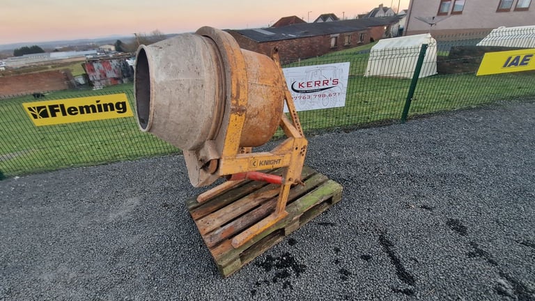 image for Tractor three point linkage pto driven cement mixer 
